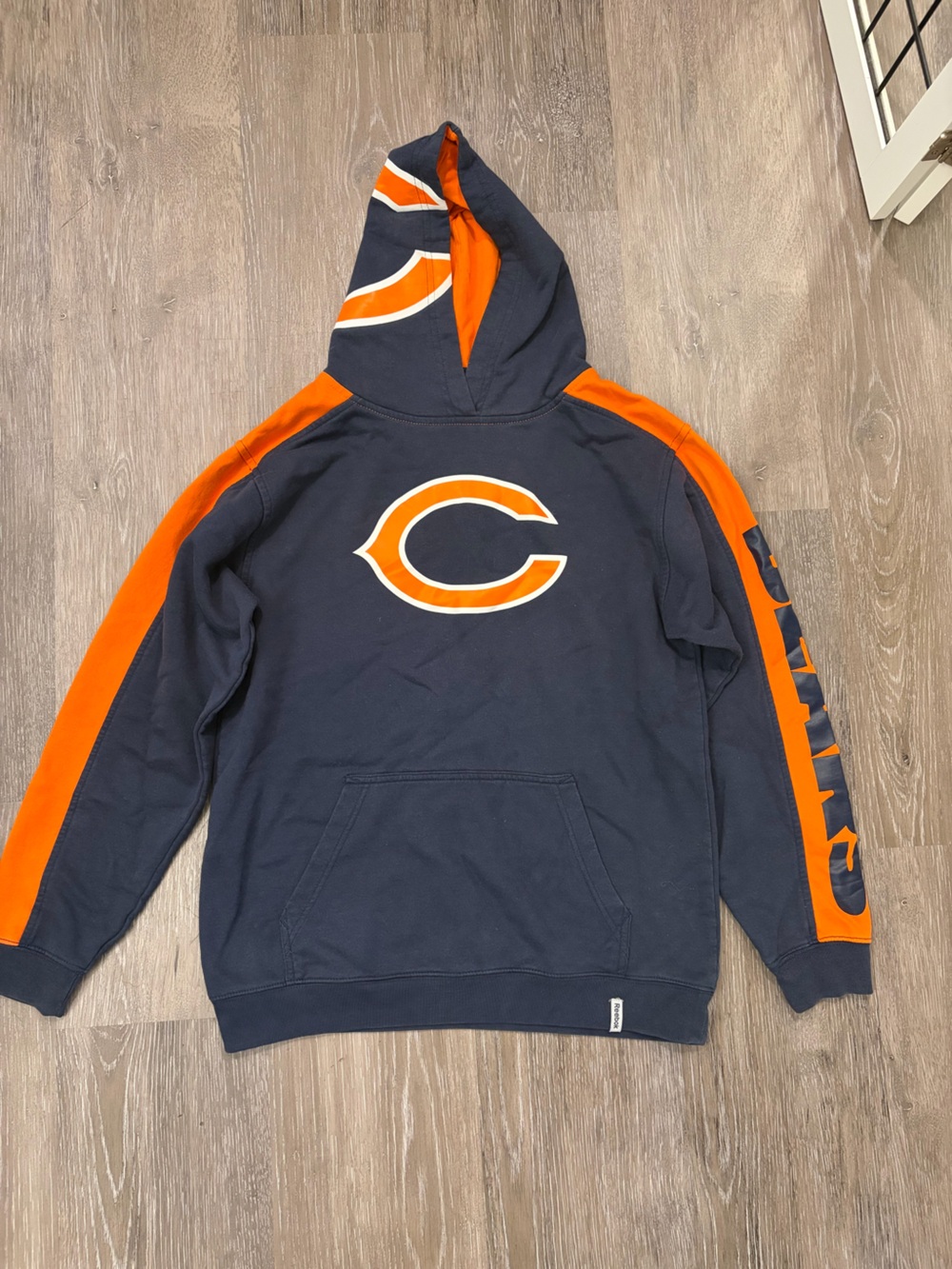 Chicago Bears Navy & Orange Pullover Hoodie